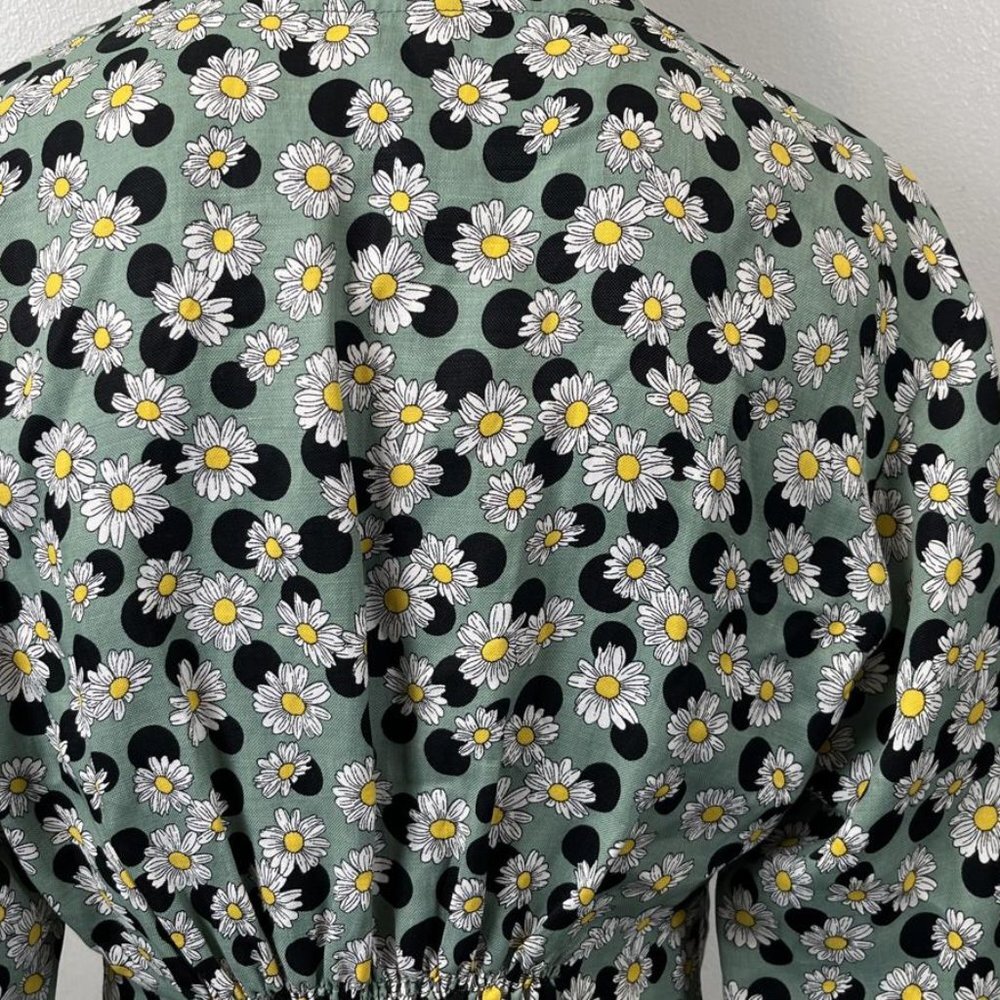 SANDRO NWOT FLORAL POLKA DOT DRESS - Picture 9 of 14